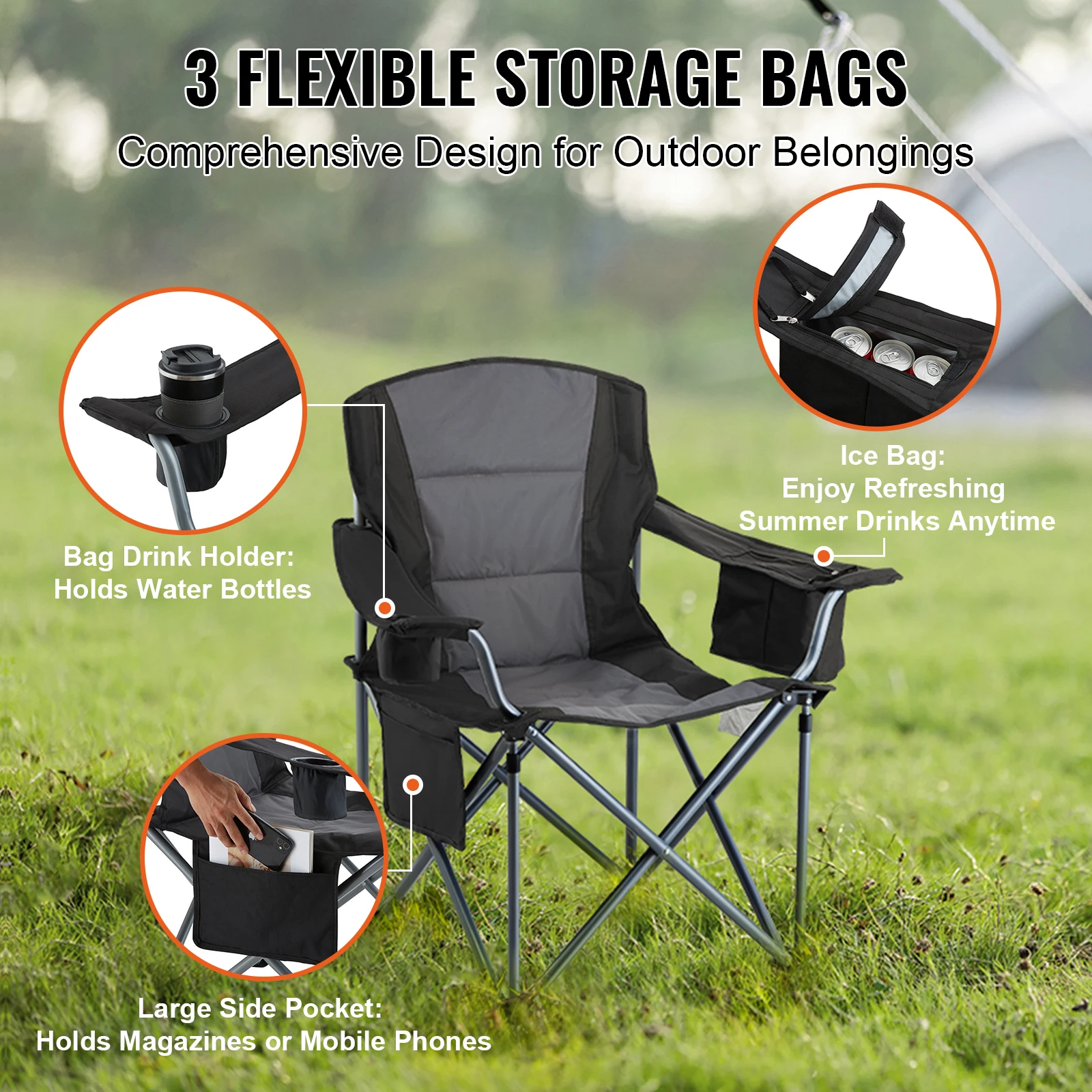 Folding Camping Chair - Image 2