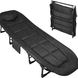 Camping Cot with Cushion
