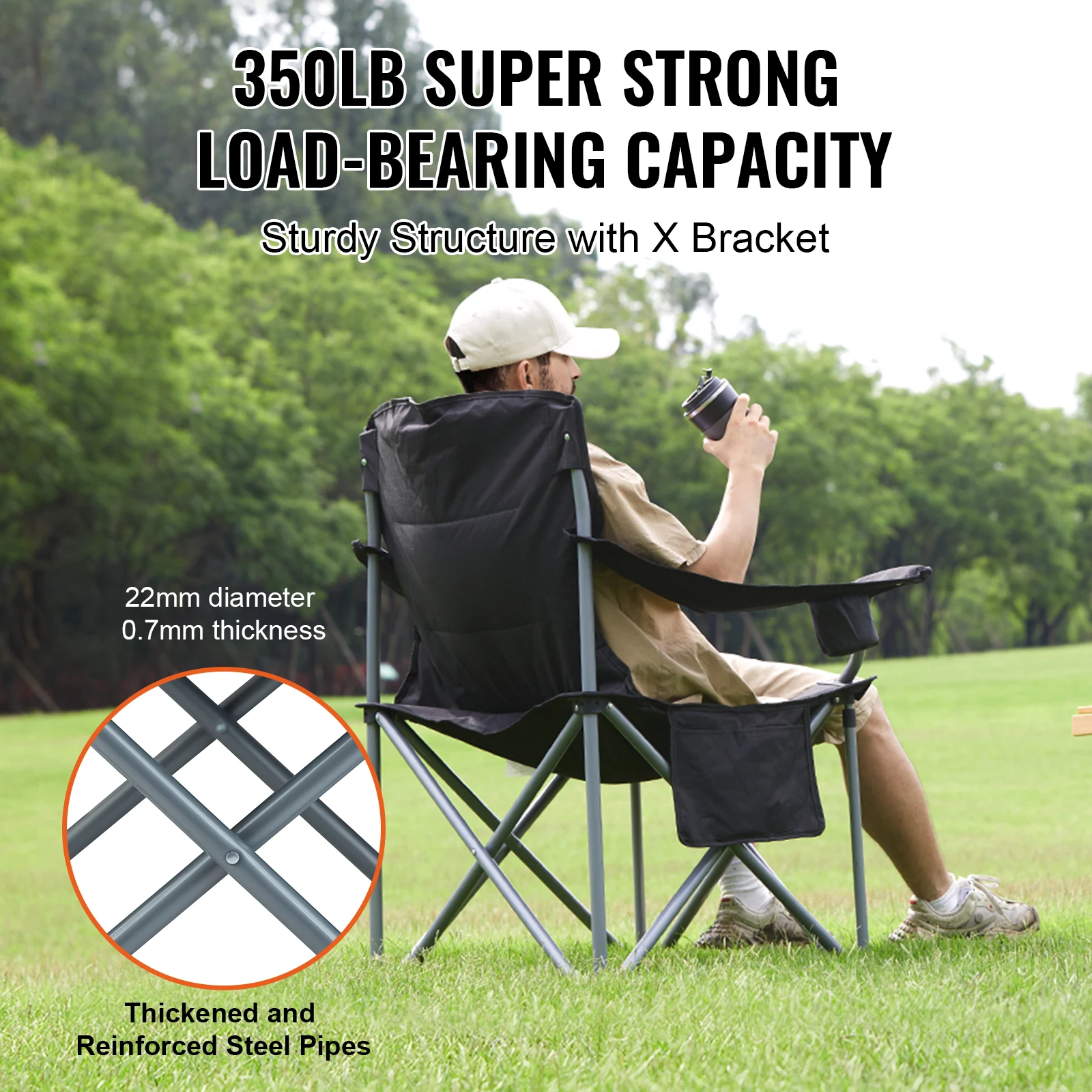 Folding Camping Chair - Image 3