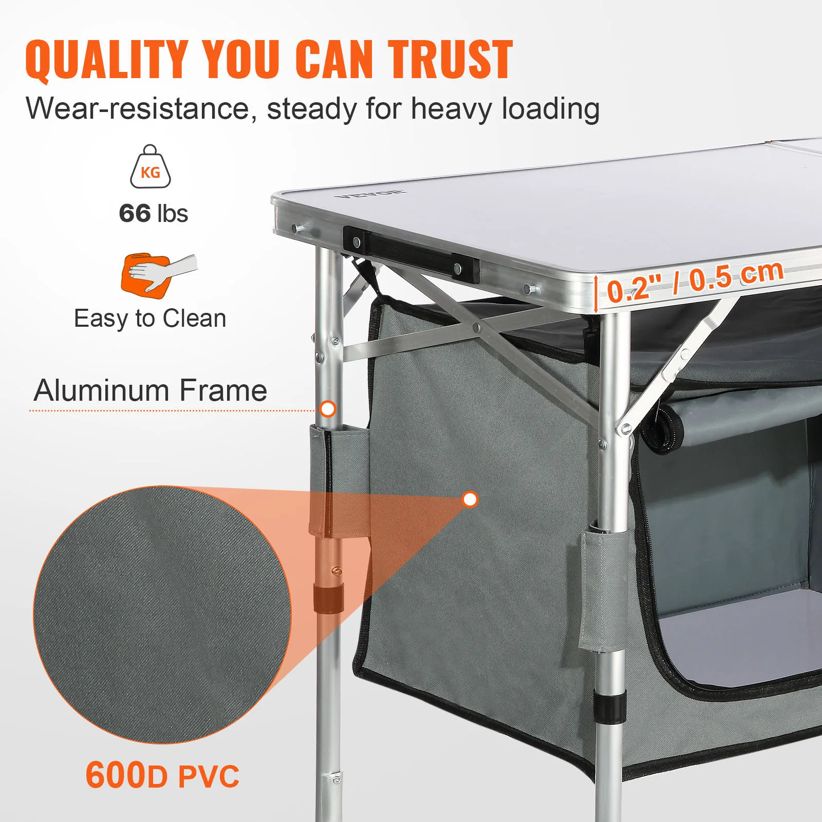 Folding Camping Table - Image 4