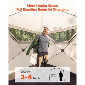 Camping Tent 4/6 Person Pop Up - Thumbnail Image 3
