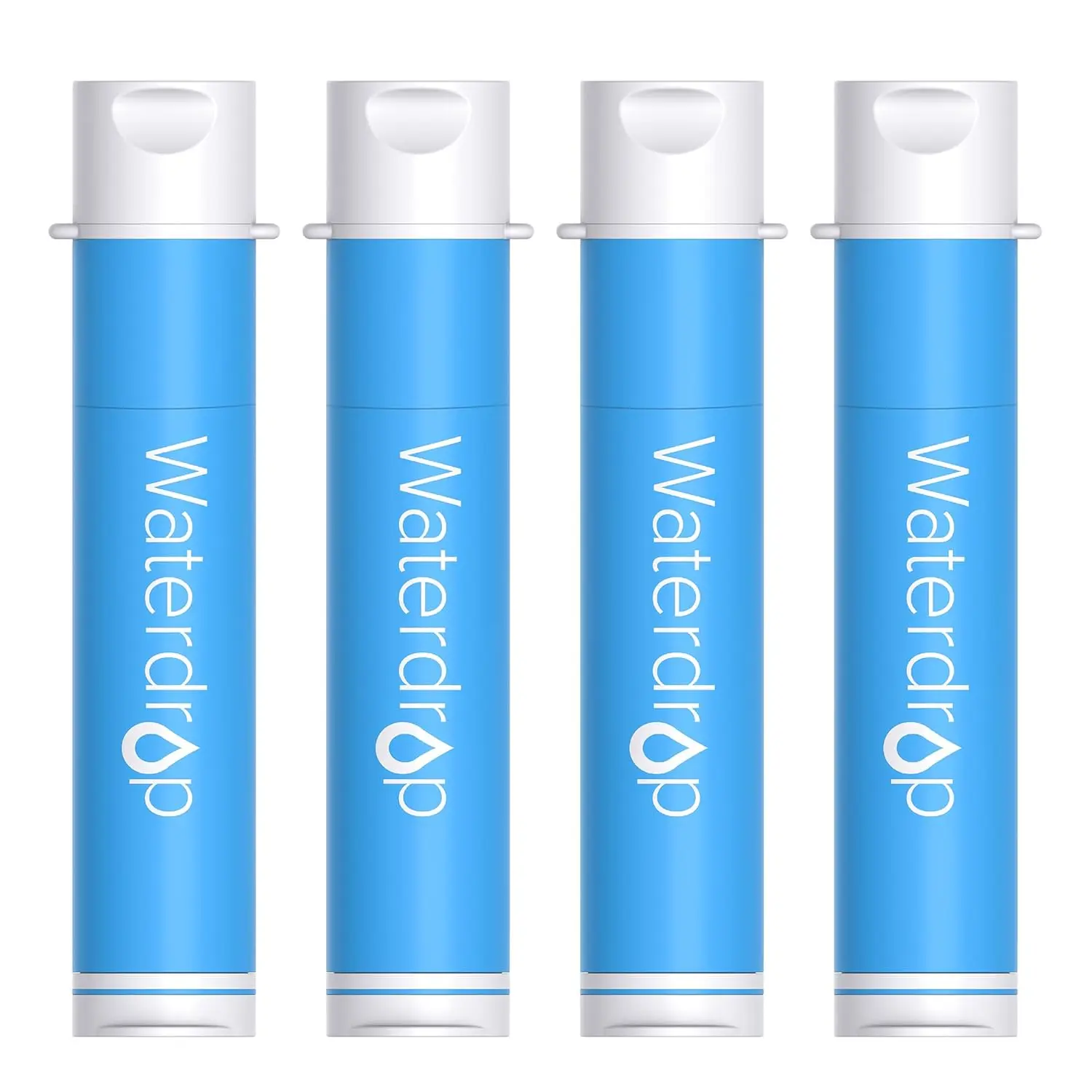 Portable Water Filter Straw 4 Pack - Image 1