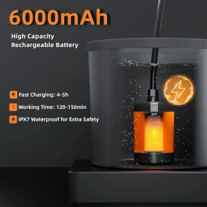 Rechargeable Portable Camping Shower - Thumbnail Image 2