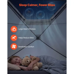 Camping Tent 4/6 Person Pop Up - Thumbnail Image 5