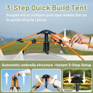 Pop Up Camping Tent - Thumbnail Image 2