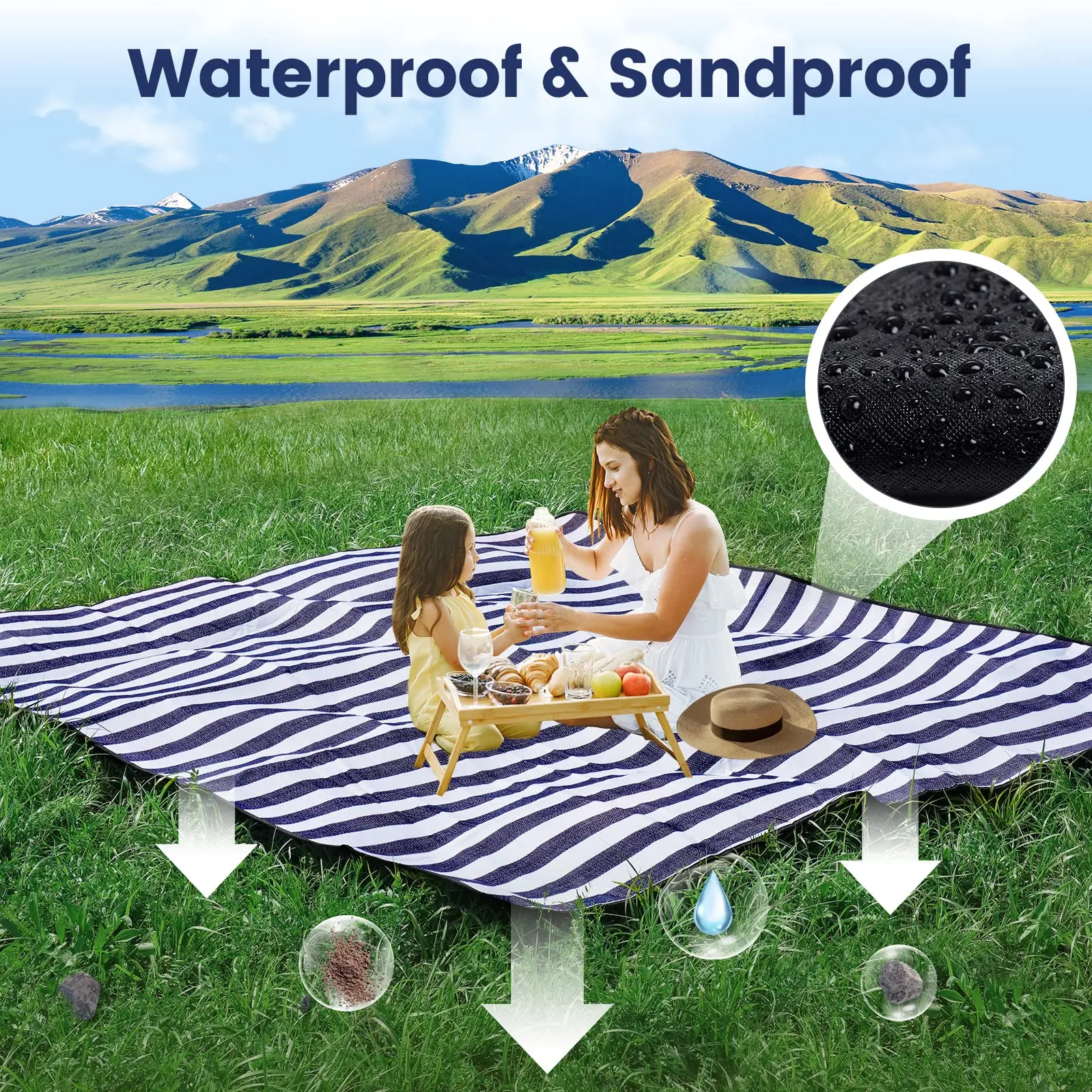 80" X 80" Waterproof Mat - Image 5