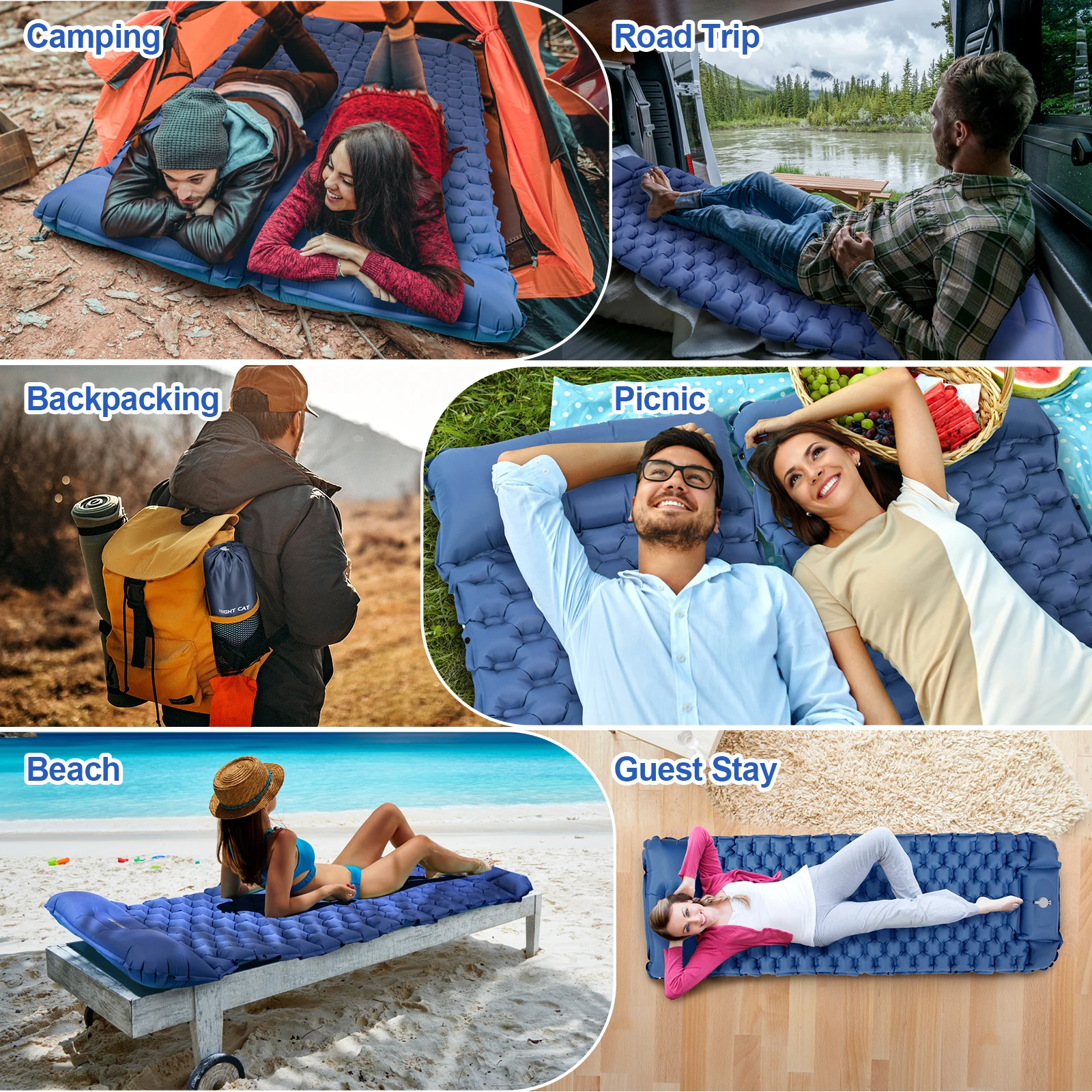 Waterproof Ultralight Air Mattress - Image 4