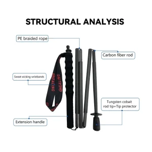 Ultra-Light Walking Trekking Poles - Thumbnail Image 2