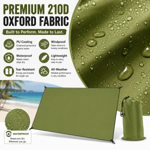 59"x 83" Waterproof Tarp