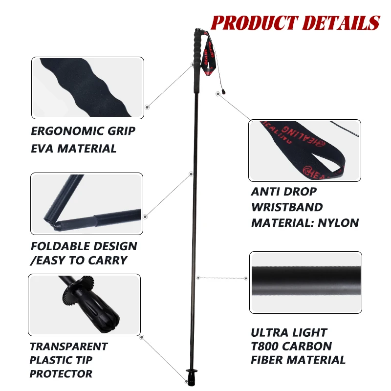 Ultra-Light Walking Trekking Poles - Image 5