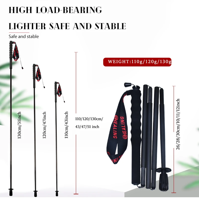 Ultra-Light Walking Trekking Poles - Image 4