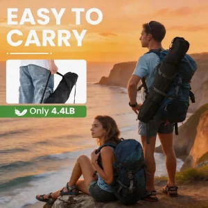 2 Pack Lightweight Camping Chairs - Thumbnail Image 4